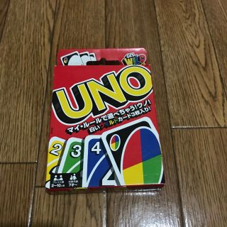 ウーノ(UNO)のUNO ウノ カードゲーム　美品(その他)