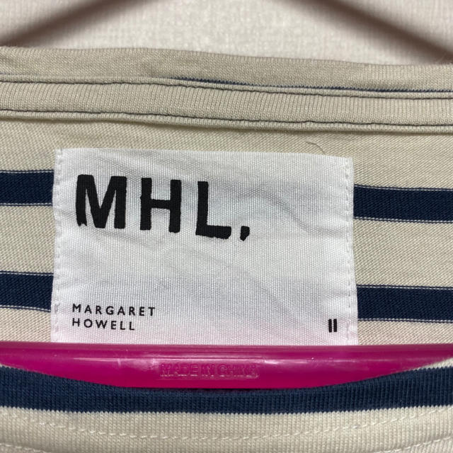 MARGARET HOWELL(マーガレットハウエル)のakeyさま専用。MHL.ボーダーカットソー レディースのトップス(カットソー(長袖/七分))の商品写真