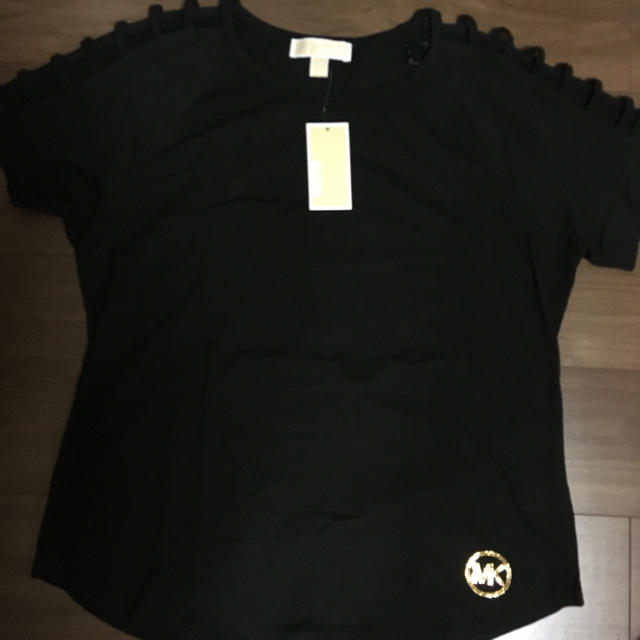 Michael Kors(マイケルコース)のMICHAEL  KORS黒Ｔシャツ レディースのトップス(Tシャツ(半袖/袖なし))の商品写真