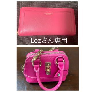 コーチ(COACH)の【Lezさん専用】COACH Samantha Thavasa 長財布 ピンク (長財布)