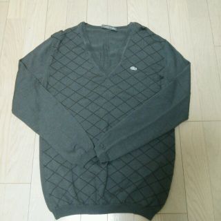 ラコステ(LACOSTE)のラコステ ニット 美品42(ニット/セーター)