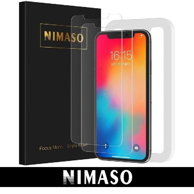 iPhone(アイフォーン)のiPhone11 　ガラスフィルム　NIMASO スマホ/家電/カメラのスマホアクセサリー(保護フィルム)の商品写真