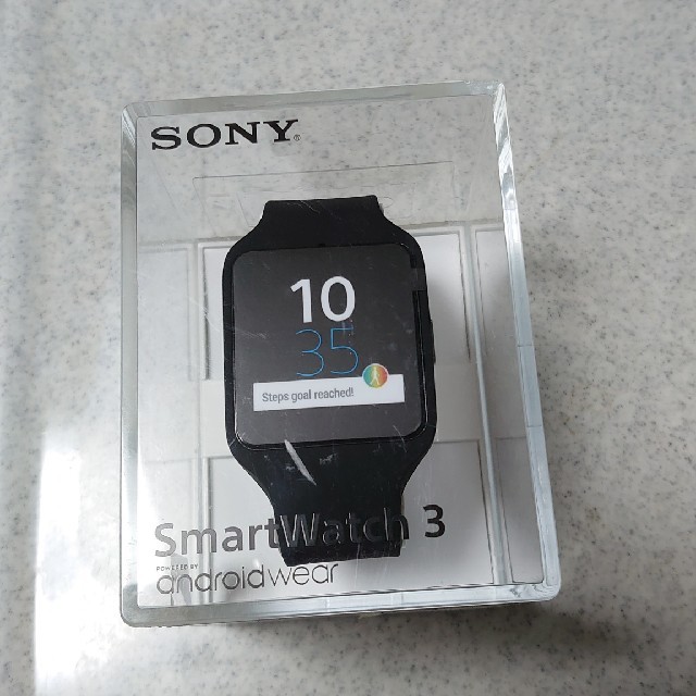 SONY(ソニー)のソニーSmartWatch3Bluetooth4,0ﾘｽﾄﾊﾞﾝﾄﾞ型活動    スマホ/家電/カメラのスマホアクセサリー(その他)の商品写真