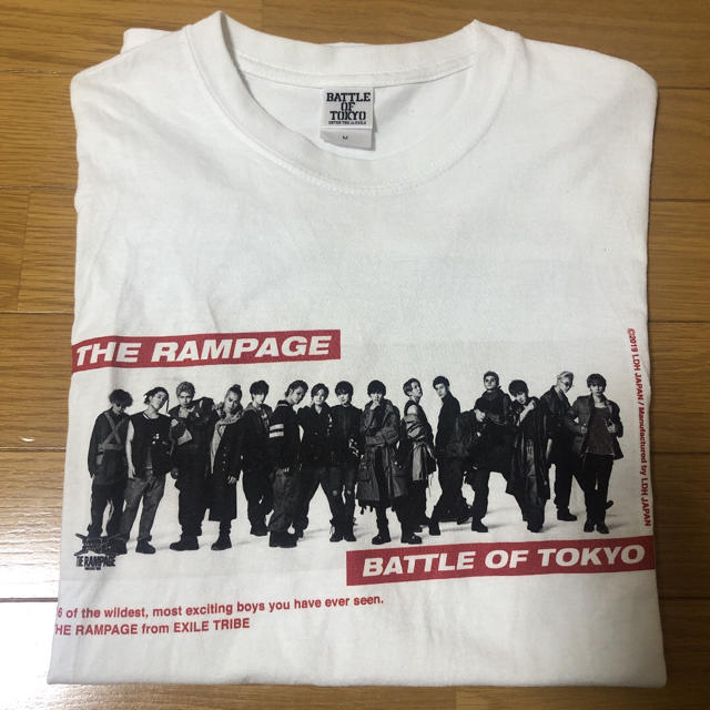 有名な ランペ 直筆サイン ローソン レア Tシャツ THERAMPAGE サイン