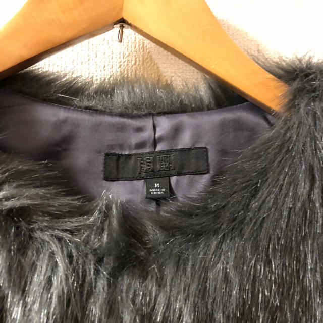 UNIQLO(ユニクロ)のファーコート ユニクロ レディースのジャケット/アウター(毛皮/ファーコート)の商品写真