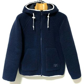 ヘリーハンセン(HELLY HANSEN)のHELLY HANSEN ボアフリースジャケット／ネイビー Mサイズ(ブルゾン)