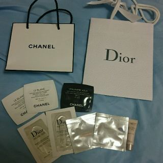 シャネル(CHANEL)のCHANEL♥Dior 試供品セット (ファンデーション)