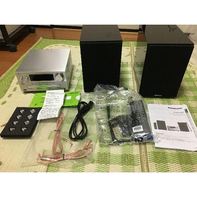 【展示品】パナソニック ミニコンポ ハイレゾ音源対応 SC-PMX150-S