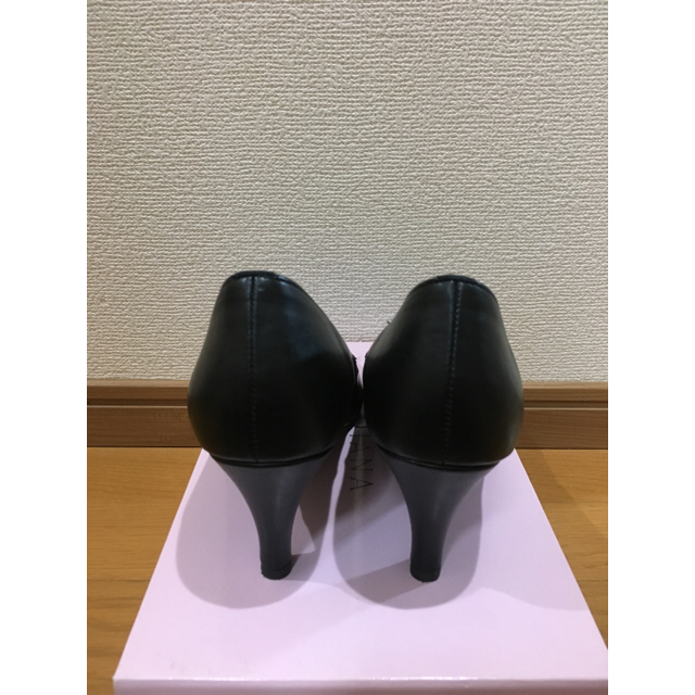 黒 パンプス  リクルート オフィス レディースの靴/シューズ(ハイヒール/パンプス)の商品写真