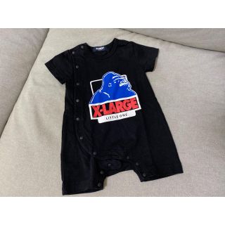 エクストララージ(XLARGE)のエクストララージ　カバーオール黒(カバーオール)