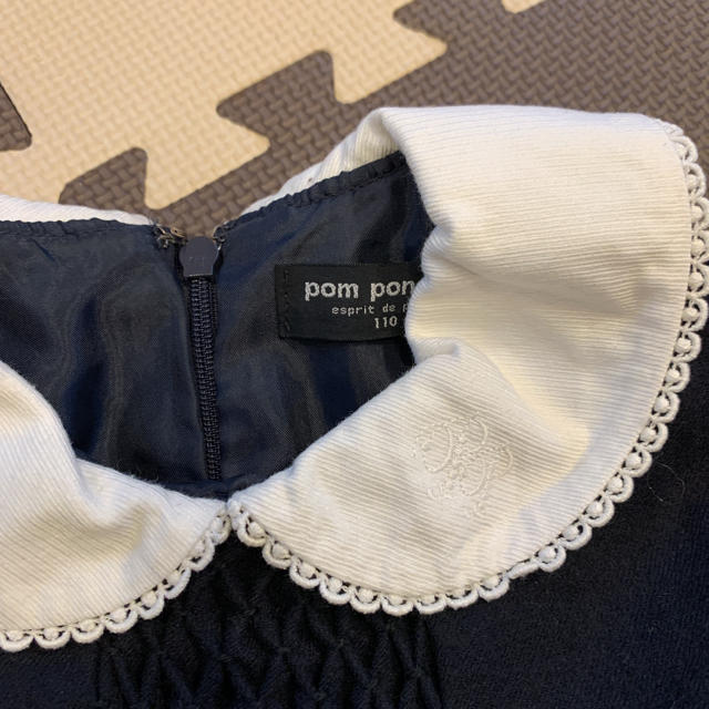 pom ponette(ポンポネット)のポンポネット　ワンピース  110 キッズ/ベビー/マタニティのキッズ服女の子用(90cm~)(ワンピース)の商品写真