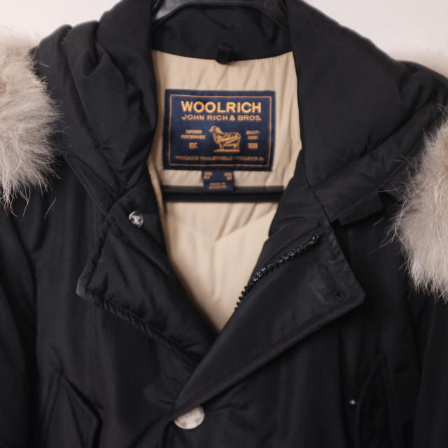 WOOLRICH(ウールリッチ)のWOOLRICH ウールリッチ アークティックパーカー BK サイズS メンズのジャケット/アウター(ダウンジャケット)の商品写真