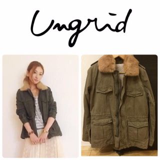 アングリッド(Ungrid)のungridミリタリーコート(ミリタリージャケット)