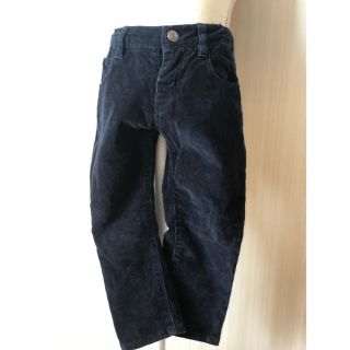 ザラキッズ(ZARA KIDS)のZARA baby boy 86cm 紺コーデュロイパンツ(パンツ)