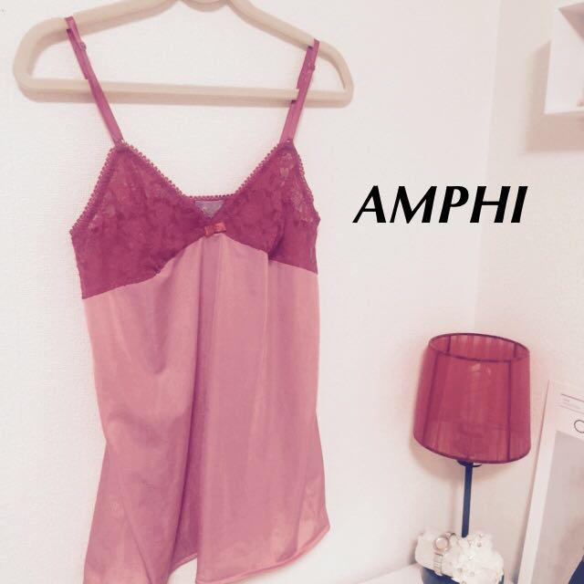 AMPHI(アンフィ)のAMPHI♡女子力キャミソール♡ レディースのトップス(キャミソール)の商品写真