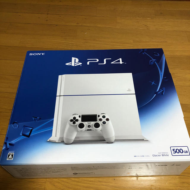 家庭用ゲーム機本体 PS4本体 CUH-1200A 500GB ホワイト