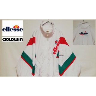 エレッセ(ellesse)の90'S ELLESSE ナイロンジャケット L ゴールドウィン ビッグロゴ(ナイロンジャケット)