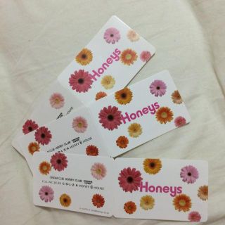 ハニーズ(HONEYS)のHoneys スタンプカード(その他)