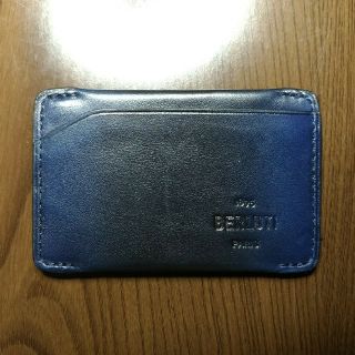 ベルルッティ(Berluti)のBerlutiベルルッティ名刺入れ  Easyレザーカードホルダー(名刺入れ/定期入れ)