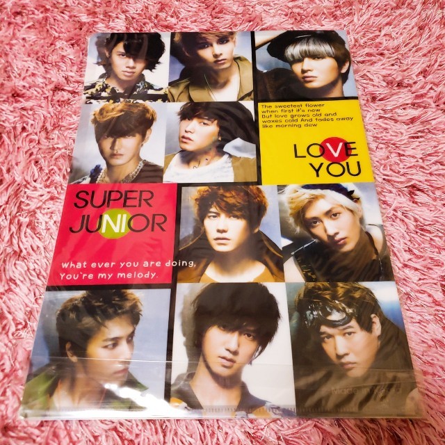 SUPER JUNIOR(スーパージュニア)のSuper Junior クリアファイル エンタメ/ホビーのCD(K-POP/アジア)の商品写真