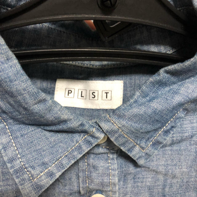 PLST(プラステ)のPLST デニムシャツ レディースのトップス(シャツ/ブラウス(長袖/七分))の商品写真