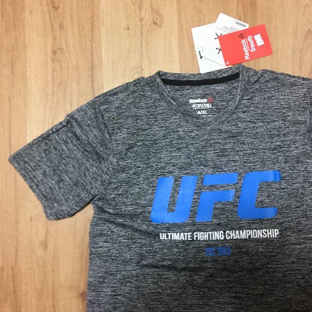 Reebok(リーボック)の[新品] UFC Tシャツ XL トレーニングウェア グレー メンズのトップス(Tシャツ/カットソー(半袖/袖なし))の商品写真