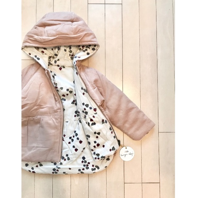 Caramel baby&child  - 新品✦1点のみ Konges Sloejd リバーシブル マルベリー柄 アウター