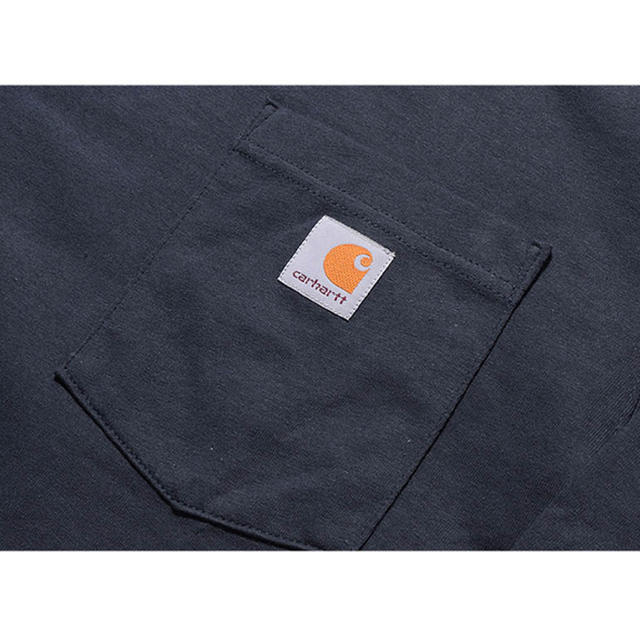 carhartt(カーハート)のラスト4点☆カーハート ロンT 新品 Sサイズ ネイビー メンズのトップス(Tシャツ/カットソー(七分/長袖))の商品写真