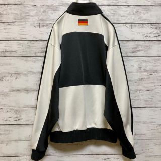 【美品レア‼️】90s adidas デサント製ドイツ代表ジャージ XL 白