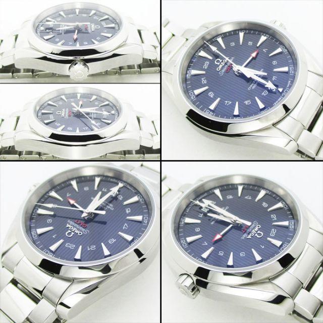 OMEGA(オメガ)のオメガ シーマスター アクアテラ GMT AT SS 未使用美品 メンズの時計(腕時計(アナログ))の商品写真