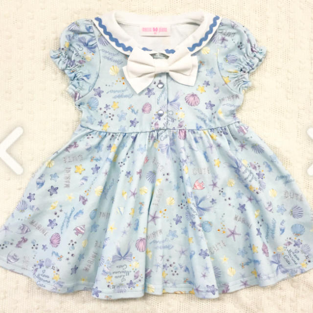 mezzo piano(メゾピアノ)のメゾピアノ♡セーラーワンピース＊size 120 キッズ/ベビー/マタニティのキッズ服女の子用(90cm~)(ワンピース)の商品写真