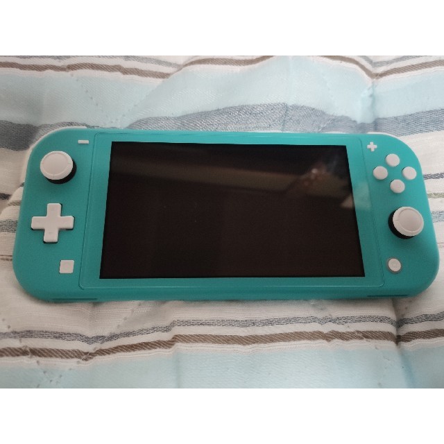 Nintendo Switch - Nintendo Switch Lite ターコイズ 画面と本体に少し