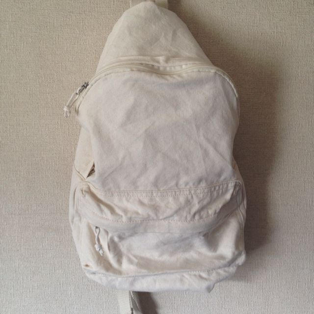 MUJI (無印良品)(ムジルシリョウヒン)の無印良品コットンリュック レディースのバッグ(リュック/バックパック)の商品写真