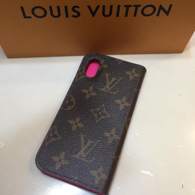 LOUIS VUITTON - ルイヴィトン i-phone X XS フォリオ スマホケース 手帳型の通販