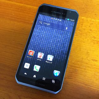 アクオス(AQUOS)のdocomo SH-10D ブラック ジャンク(スマートフォン本体)