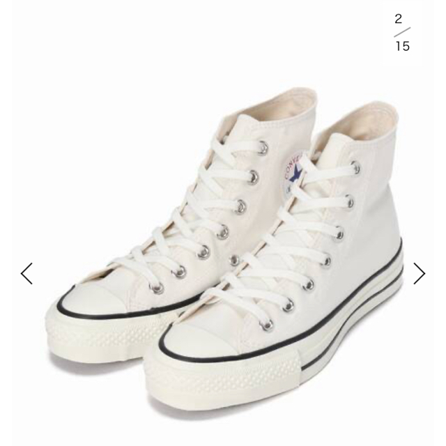 SLOBE IENA(スローブイエナ)のCONVERSE ALL STAR J HI WHITE レディースの靴/シューズ(スニーカー)の商品写真