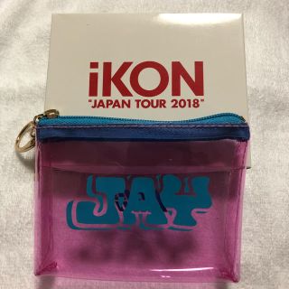 アイコン(iKON)のiKON ジナン JAY ミニビニールポーチ(K-POP/アジア)