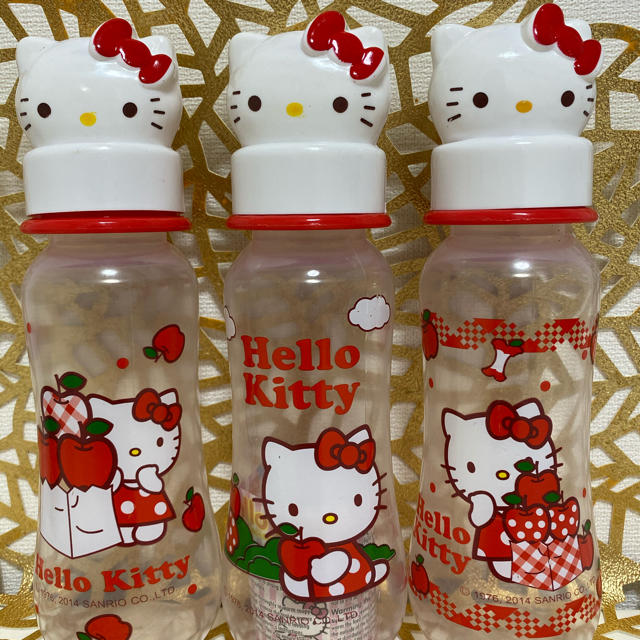 Hello Kitty 哺乳ビン 3本set