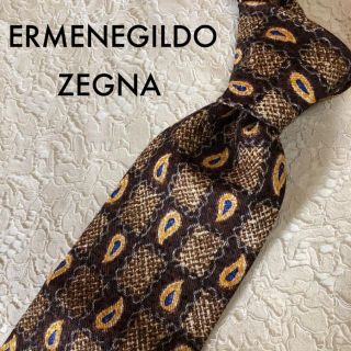 エルメネジルドゼニア(Ermenegildo Zegna)の極美品！ERMENEGILDOZEGNA シルク ネクタイ 大人気‼(ネクタイ)