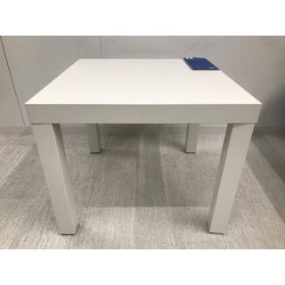 ナイキ(NIKE)のLACK ラック サイドテーブル, ホワイト, 55x55 cm(コーヒーテーブル/サイドテーブル)
