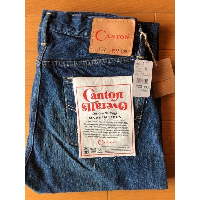 Canton(キャントン)のキャントンCANTON #110 W32 L30 500-110ud メンズのパンツ(デニム/ジーンズ)の商品写真