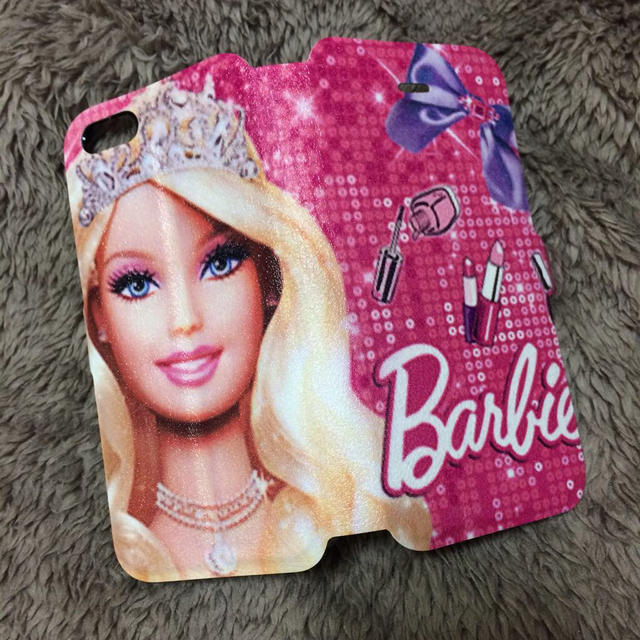 Barbie(バービー)のバービー iPhone5.5s スマホ/家電/カメラのスマホアクセサリー(モバイルケース/カバー)の商品写真