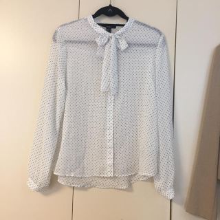 フォーエバートゥエンティーワン(FOREVER 21)の※タカリン様 専用 ※ ドットシフォンブラウス(シャツ/ブラウス(長袖/七分))