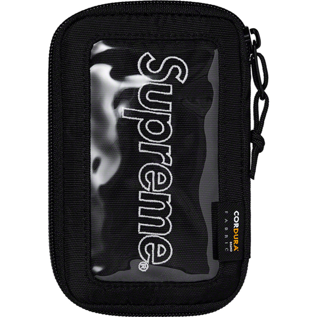 Supreme(シュプリーム)のsupreme wallet pouch 黒 ハンドメイドのファッション小物(ポーチ)の商品写真