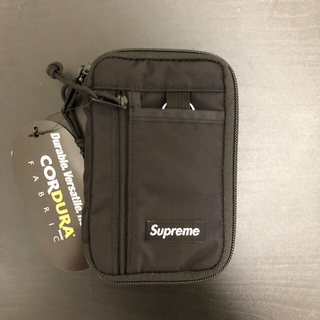 シュプリーム(Supreme)のsupreme wallet pouch 黒(ポーチ)