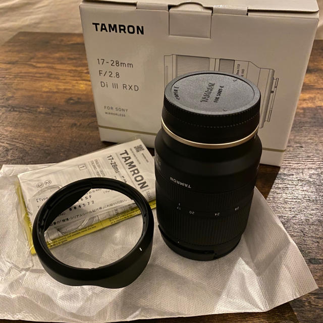 保証書付】 17-28mm 【10/21まで】タムロン - TAMRON f2.8 RXD Ⅲ di