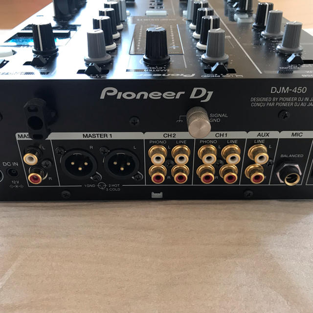 Pioneer(パイオニア)のPioneer djm-450 楽器のDJ機器(DJミキサー)の商品写真