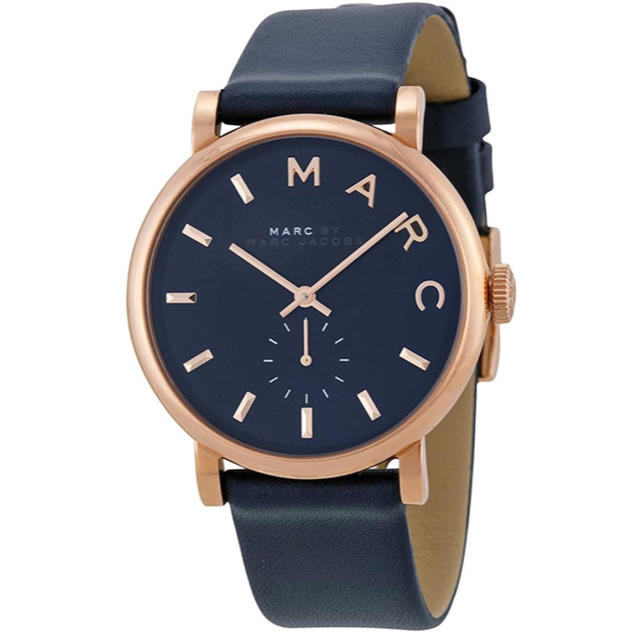 MARC BY MARC JACOBS(マークバイマークジェイコブス)のマークバイマークジェイコブス  MBM1329 ベイカー ネイビー 腕時計 レディースのファッション小物(腕時計)の商品写真