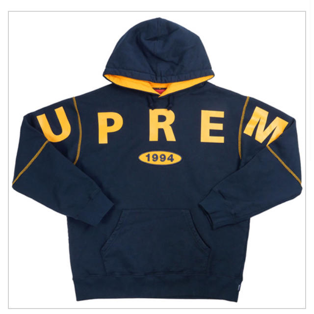 Supreme(シュプリーム)の19aw Spread logo hooded sweatshirt nevy メンズのトップス(パーカー)の商品写真