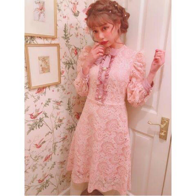 Swankiss(スワンキス)の🎀 Swankiss maidmoiselle O/P pink 🎀 レディースのワンピース(ひざ丈ワンピース)の商品写真